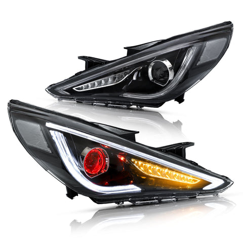 VLAND LED Headlights 2011-2014 Fit Hyundai Sonata Except Hybrid Models