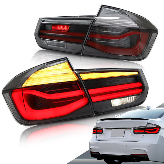 VLAND LED Tail Lights 2012-2015 Fit BMW 3er F30 F80 M3 With Sequential Turn Signal