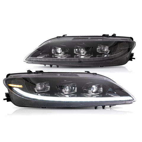 VLAND LED Headlights For 2002-2008 Fit Mazda 6 First Gen(GG1) Fit Factory Halogen Models