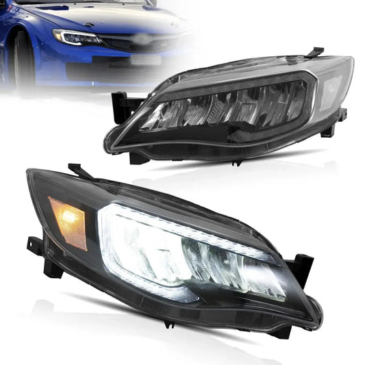 VLAND LED Headlights Fit Subaru Impreza 2008-2011, WRX 2008-2014 Front lights