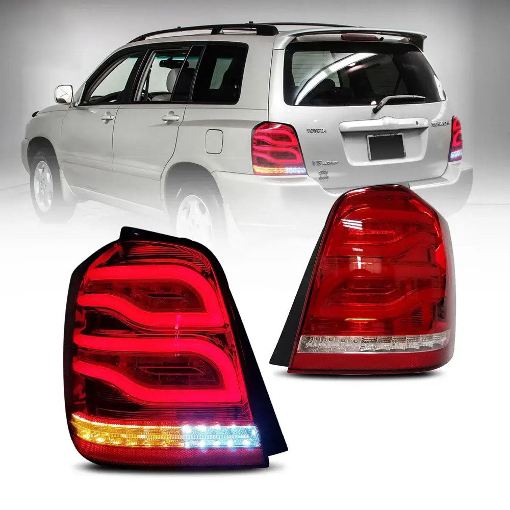 01-07 Fit Toyota Highlander 1th Gen(XU20) Vland LED Tail Light