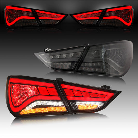 VLAND LED Taillights Fit Hyundai Sonata 2011-2014 Aftermarket Rear lights Assembly