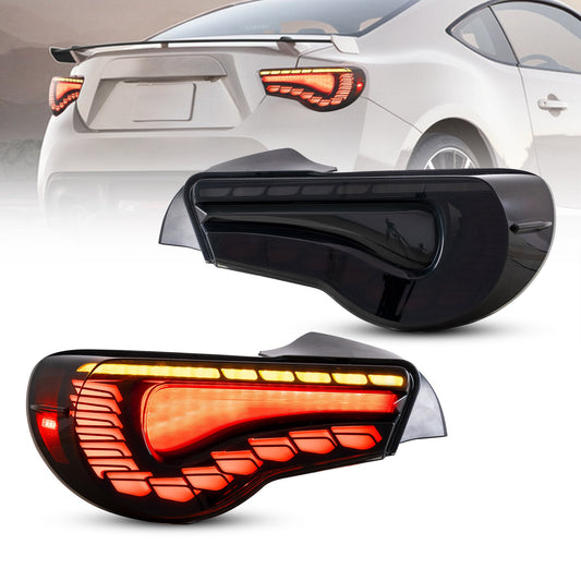 VLAND LED Tail Lights 2012-2020 Fit Toyota 86 GT86 & Fit Subaru BRZ & Fit Scion FRS Aftermarket Rear Lamps