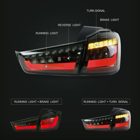 VLAND LED Tail Lights For Mitsubishi Outlander Sport (RVR/ASX ) 2010-2022