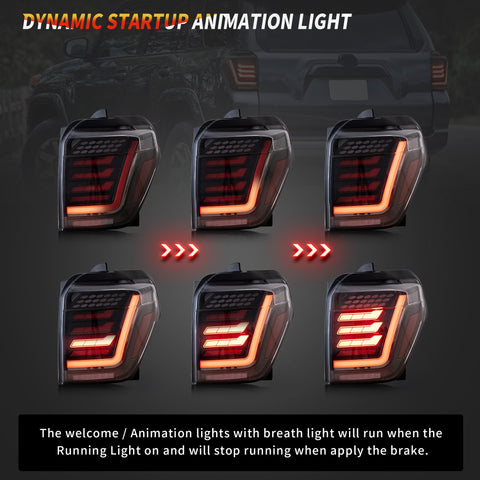 VLAND LED Taillights 2014-2021 Fit Toyota 4Runner