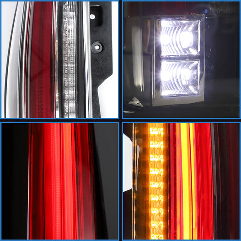 VLAND LED Taillights 2007-2014 Fit Chevrolet Fit Suburban/Tahoe & Fit GMC Yukon