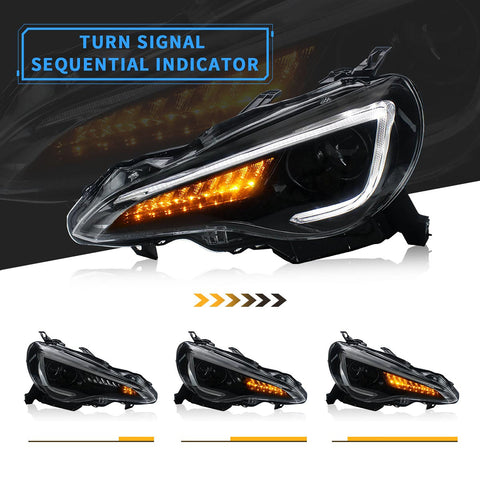 VLAND LED Headlights For 2012–2020 Toyota 86/GT86, Subaru Brz, Scion Frs