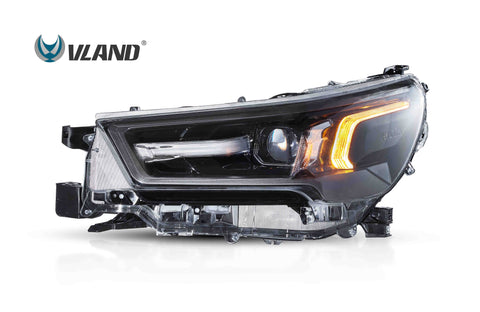 LED Headlights For Toyota Hilux /Revo Front Lights (Pair) 2020-2024