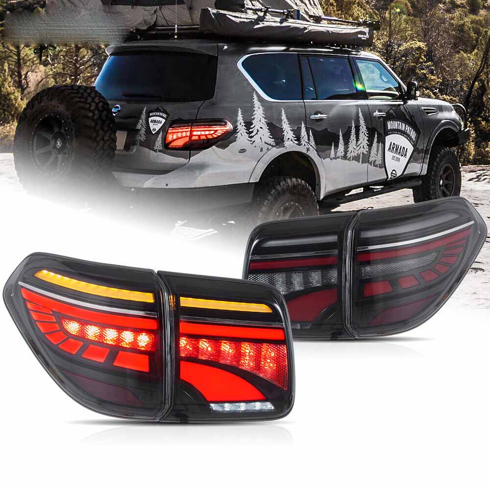 VLAND LED Taillights 2017-2020 Fit Nissan Armada (Y62) & 2010-2019 Patrol