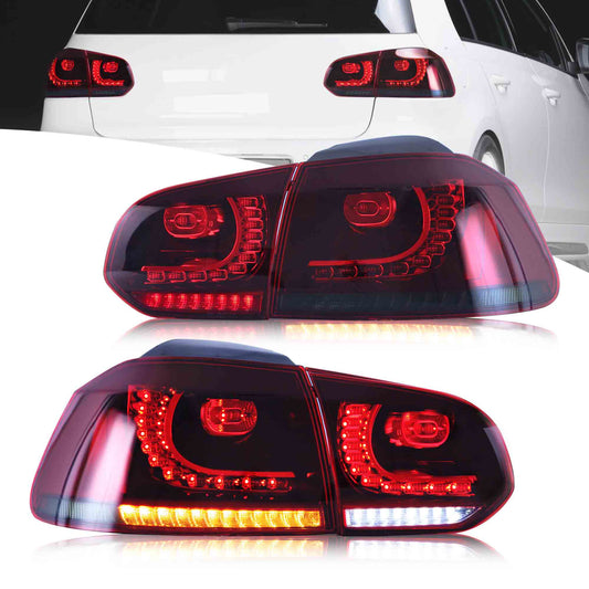 VLAND LED Taillights 2009-2014 Fit Volkswagen Golf 6 MK6