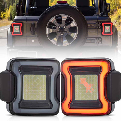 VLAND OLED Taillights 2018-2023 Fit Jeep Wrangler JL JLU