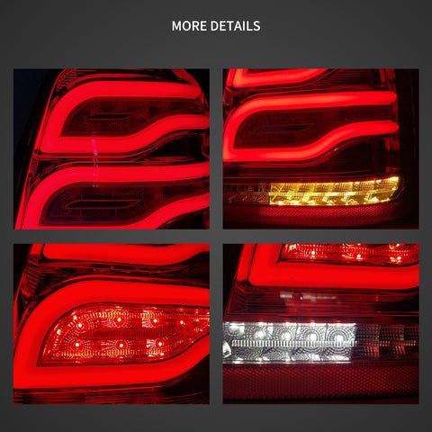 01-07 Fit Toyota Highlander 1th Gen(XU20) Vland LED Tail Light