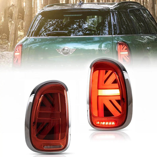 10-16 Fit Mini Cooper Countryman R60 Vland LED Tail Lights With Dynamic Welcome Lighting