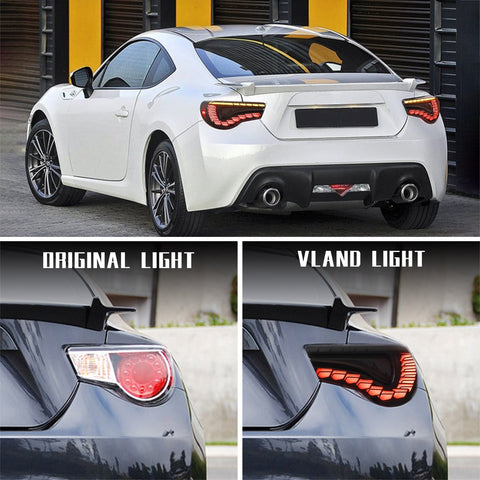 VLAND 1 Pair Headlights And Tail Lights For 2013-2016 Scion FR-S 2017-2020 Toyota 86 2013-2020 Subaru BRZ