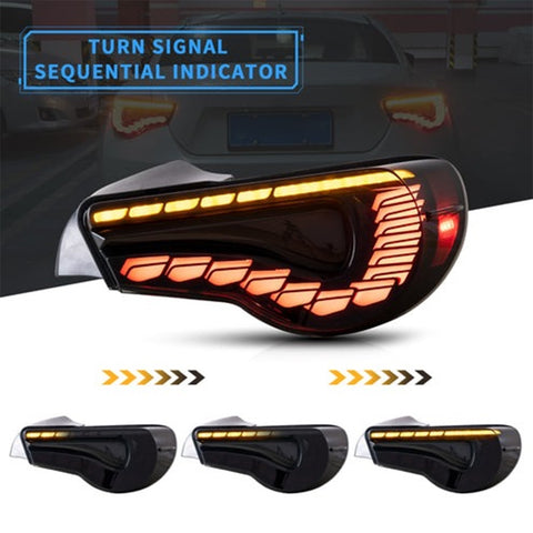 VLAND 1 Pair Headlights And Tail Lights For 2013-2016 Scion FR-S 2017-2020 Toyota 86 2013-2020 Subaru BRZ