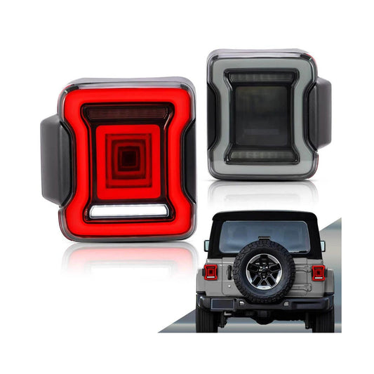 VLAND LED Taillights Fit Jeep Wrangler JL 2018-2023 Aftermarket rear lamps